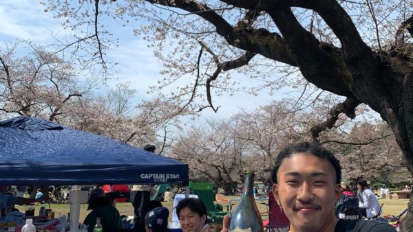 会社のメンバーや家族とお花見会を開催しました♪@光が丘公園