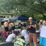 会社のメンバーでジェットと釣りとBBQ大会を開催しました！